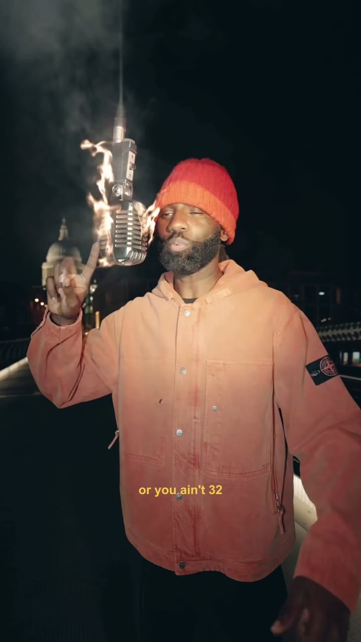Fire in the Booth, mic on fire v2 — Wretch 32